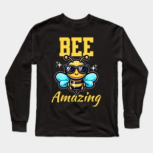 Bee Amazing Funny Honey Bee Long Sleeve T-Shirt